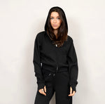 Load image into Gallery viewer, RD Style Mailyn Soft Knit Hoodie - Black
