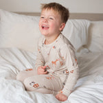 Load image into Gallery viewer, Roobear Love Letters Two-Piece Pajamas
