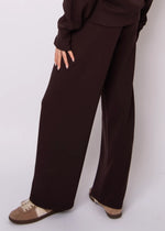 Load image into Gallery viewer, RD Style Victoria Soft Knit Pant - Brown
