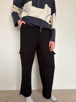 Load image into Gallery viewer, RD Style Stacia Scuba Soft Knit Cargo Pant
