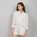 Load image into Gallery viewer, RD Style Shaya Linen Top - Cream
