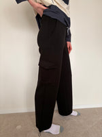 Load image into Gallery viewer, RD Style Stacia Scuba Soft Knit Cargo Pant
