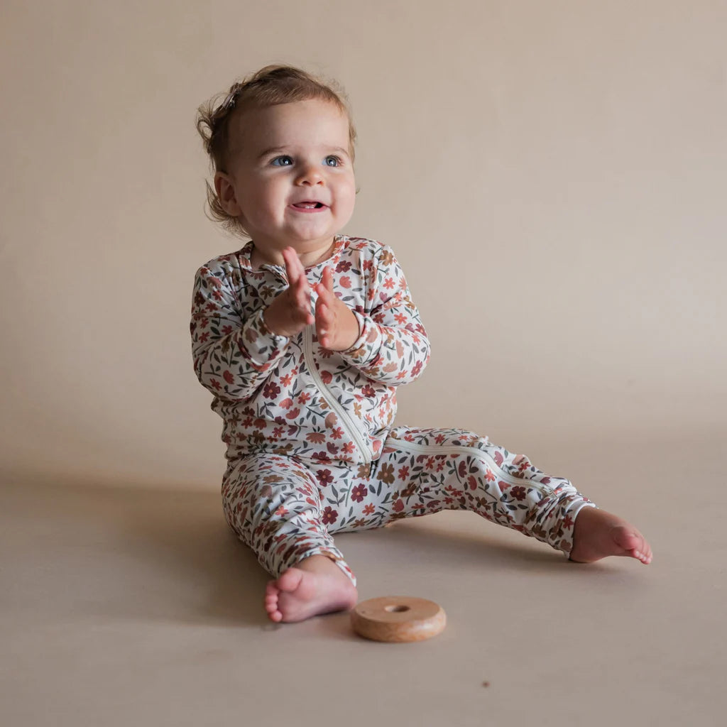 Roobear Fall Floral Bamboo Sleeper