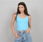 Load image into Gallery viewer, RD Style Ama Scoop Neck Tank
