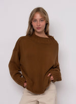 Load image into Gallery viewer, RD Style Lucretia Funnel Neck Sweater
