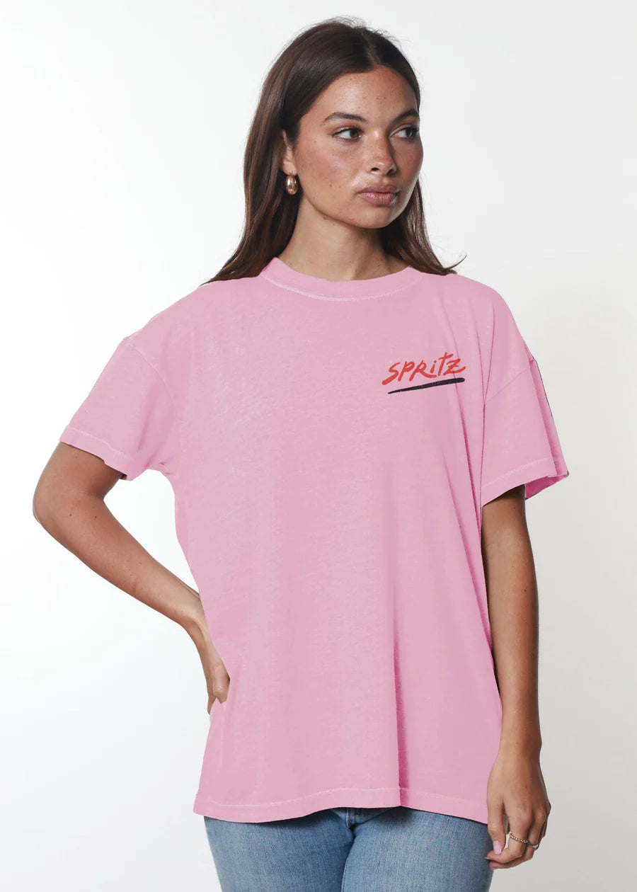 Girl Dangerous Spritz Please Everyday Tee - Pink