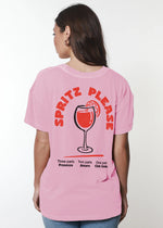 Load image into Gallery viewer, Girl Dangerous Spritz Please Everyday Tee - Pink
