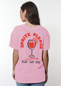 Girl Dangerous Spritz Please Everyday Tee - Pink