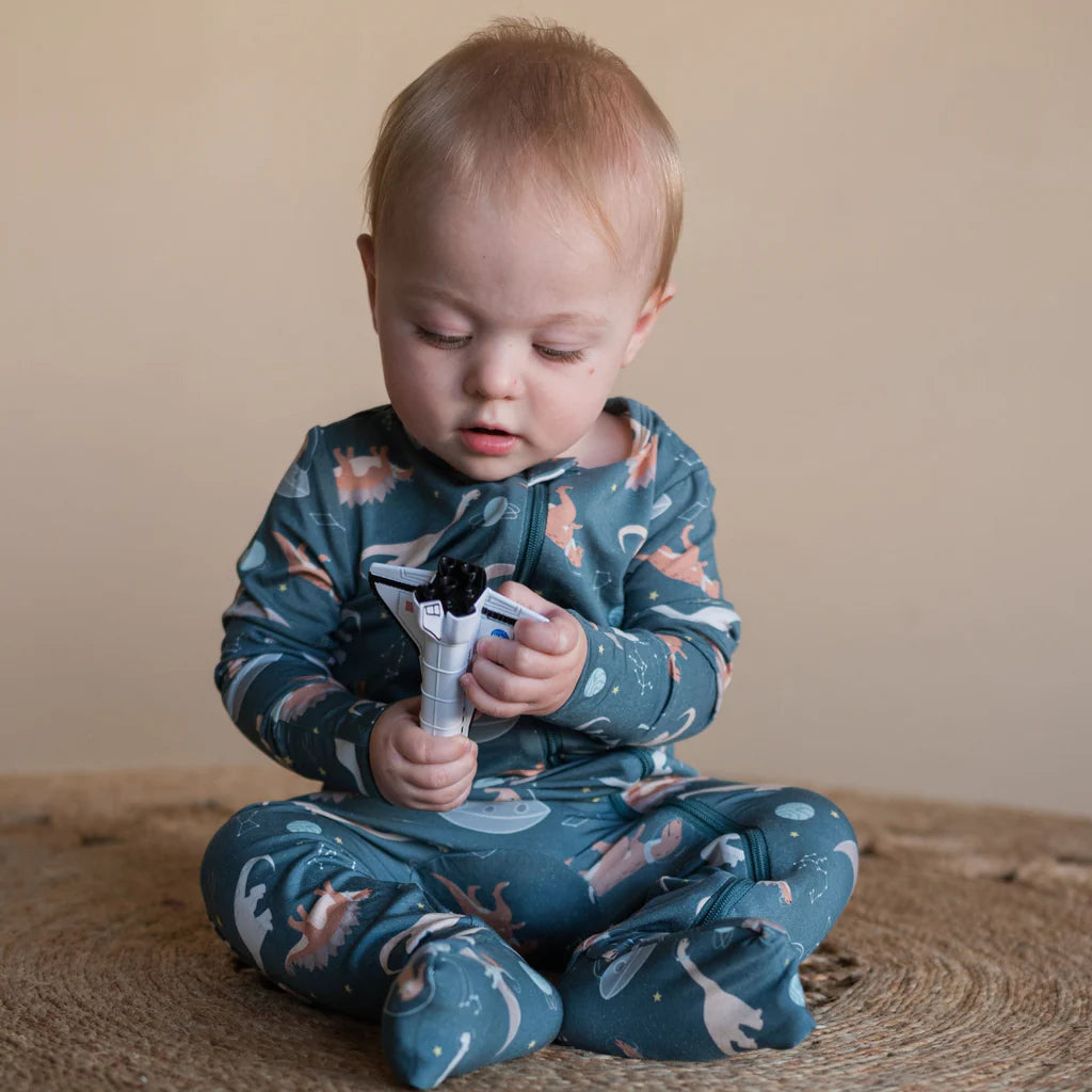 Roobear Space Dinos Bamboo Sleeper