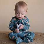 Load image into Gallery viewer, Roobear Space Dinos Bamboo Sleeper

