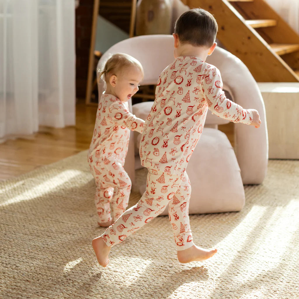 Roobear Classic Holiday Two-Piece Pajamas
