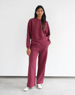Load image into Gallery viewer, Brunette the Label Waffle Knit Raglan Top
