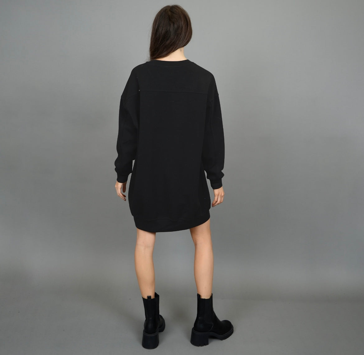 RD Style Lucis Scuba Long Sleeve Top - Black