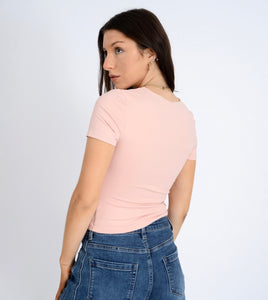 RD Style Roxi Tee - Dusty Peach
