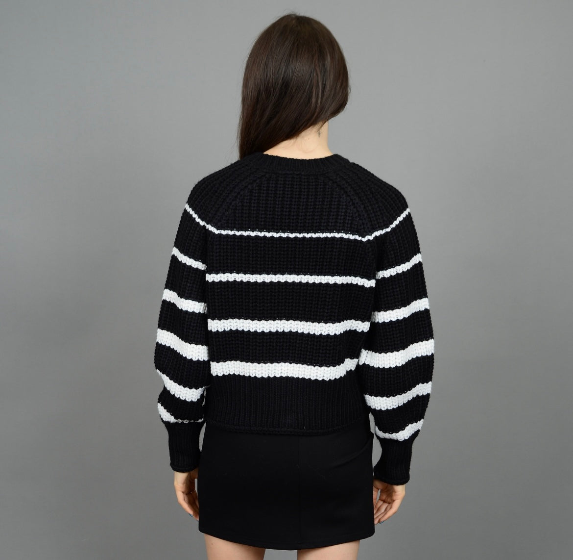 RD Style Hifza Knitted Crewneck - Black