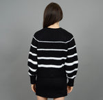 Load image into Gallery viewer, RD Style Hifza Knitted Crewneck - Black
