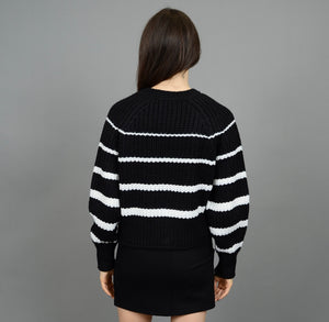 RD Style Hifza Knitted Crewneck - Black
