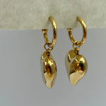 Load image into Gallery viewer, Isla Rae Jewelry Hayley Heart Hoops
