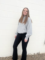 Load image into Gallery viewer, Sadie &amp; Sage Mia Flared Pants - Black
