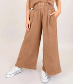 Load image into Gallery viewer, RD Style Anokia Gauze Pants - Cinnamon
