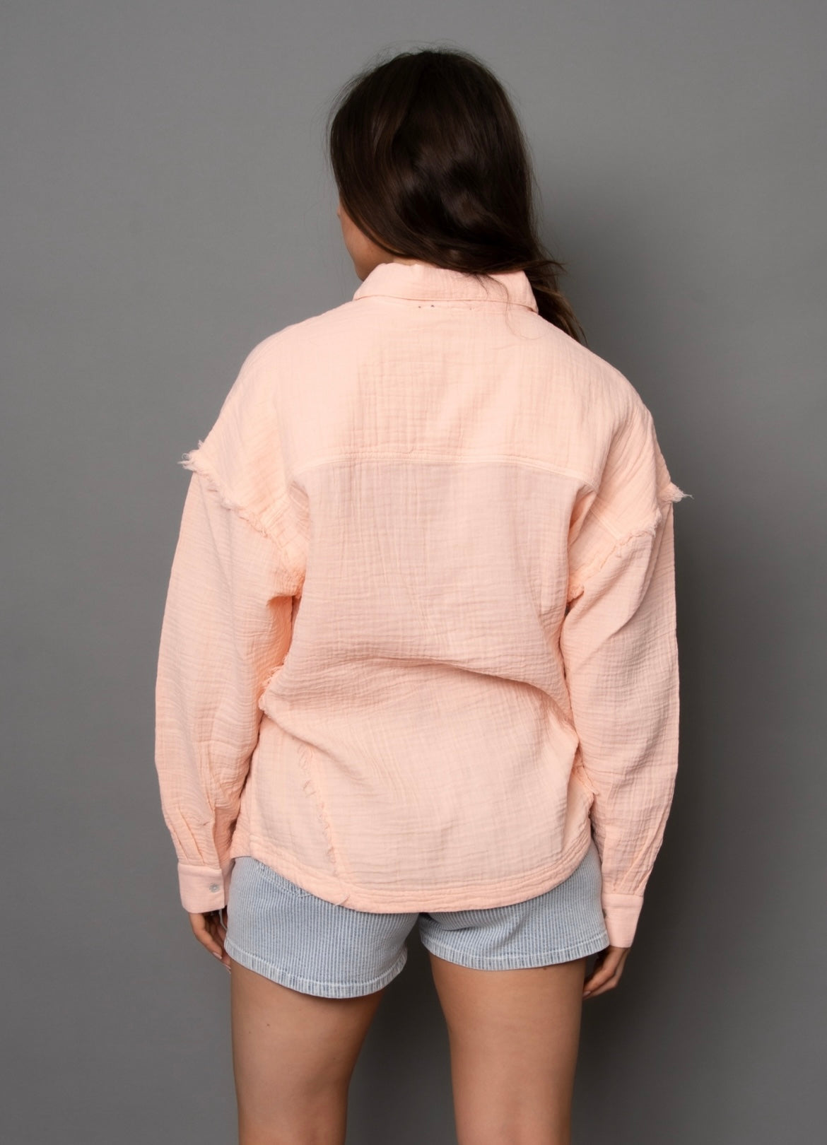RD Style Faramir Gauze Button Front Shirt