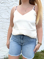 Load image into Gallery viewer, Brunette the Label Diana Silk Camisole - Almond Milk
