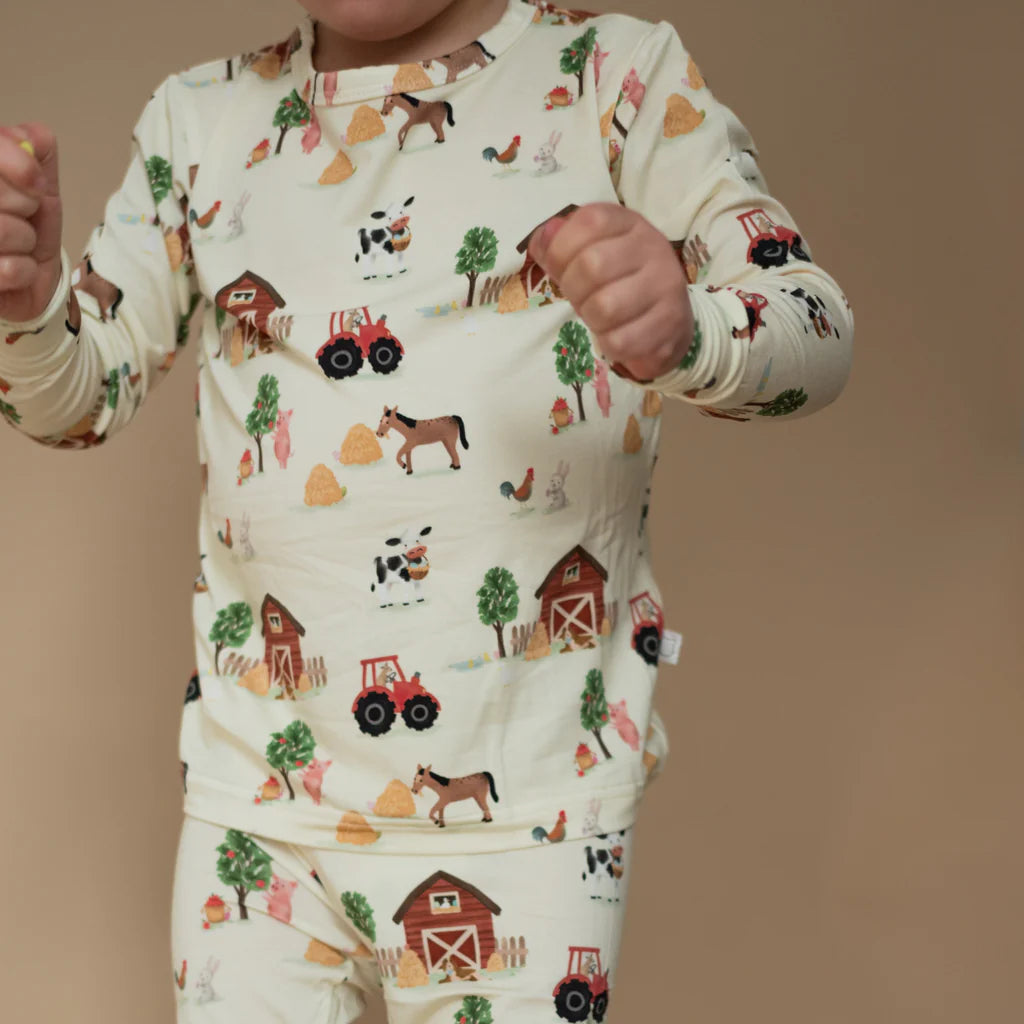 Roobear Easter on the Farm Two-Piece Pajamas