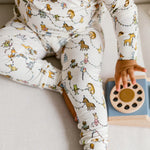 Load image into Gallery viewer, Roobear Party Animals Two-Piece Pajamas
