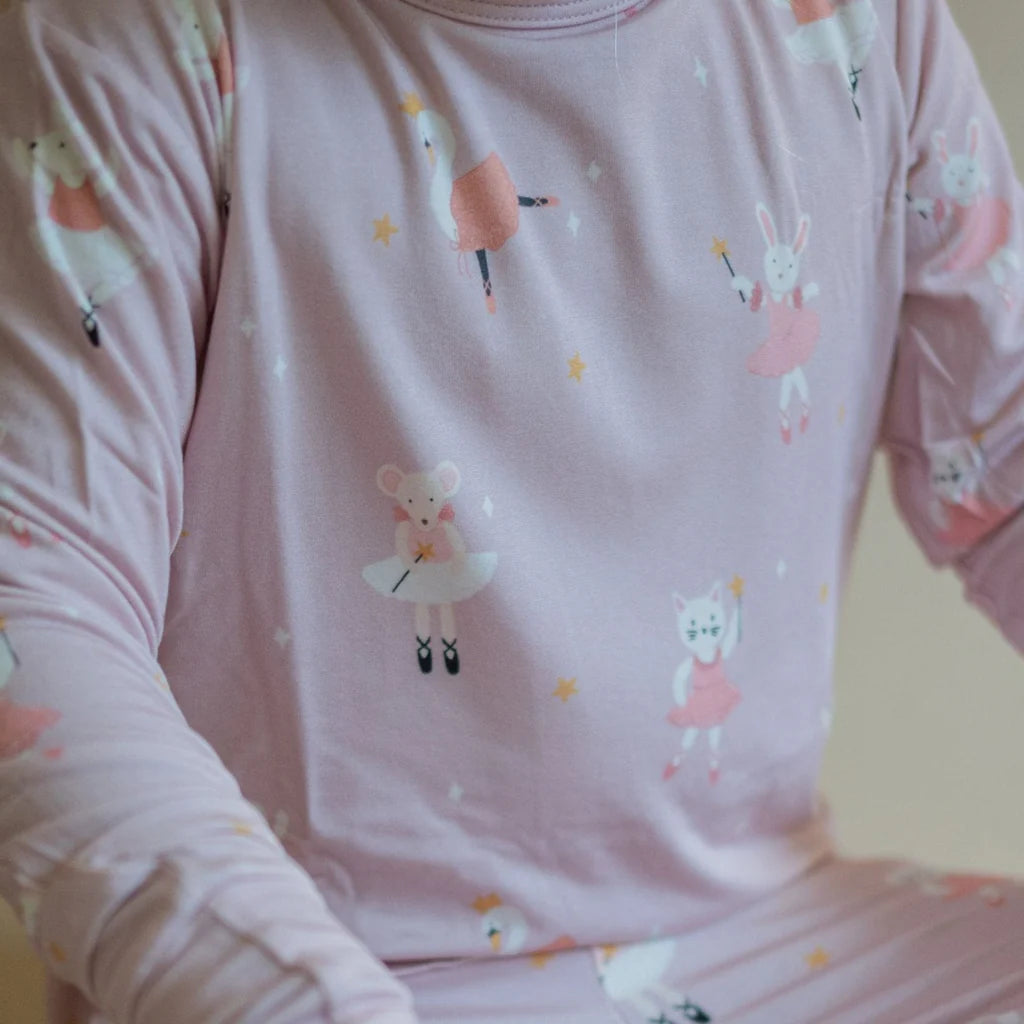 Roobear Ballerinas Two-Piece Pajamas