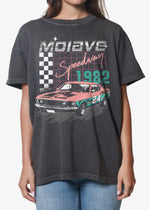 Load image into Gallery viewer, Girl Dangerous Mojave Speedway Oversized Tee - Vintage Black
