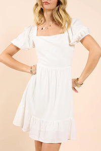 Sadie & Sage Sugarloaf Mini Dress - White