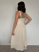 Load image into Gallery viewer, Priv Prairie Gingham Dress - Yellow
