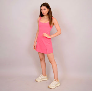 RD Style Fila Mini Athletic Dress - Coral