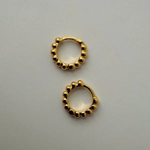 Namaste Jewelry Bubble Huggies - Gold