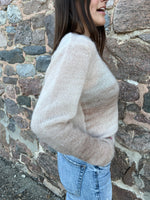 Load image into Gallery viewer, Sage the Label Reach for the Stars Ombre Sweater - Taupe
