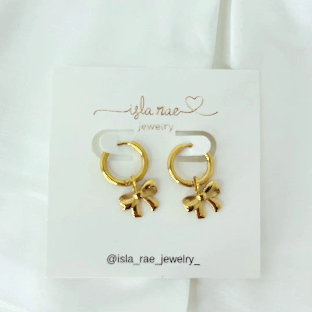 Isla Rae Jewelry Everyday Bow Hoop
