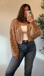 Load image into Gallery viewer, Sage the Label This and That Chunky Cardi - Taupe
