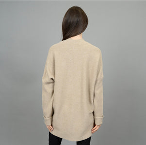 RD Style Aziza Long Sleeve Dolman Cardigan - Dune
