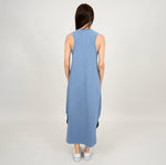 Load image into Gallery viewer, RD Style Sky Scoop Neck Tank Dress - Blue
