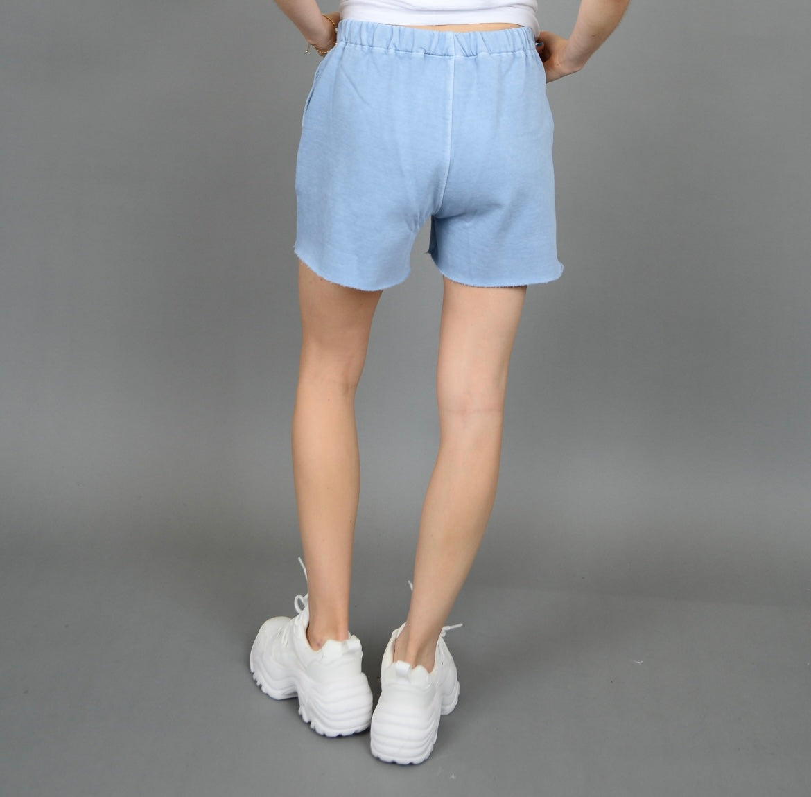 RD Style Josa Fleece Shorts - Blue
