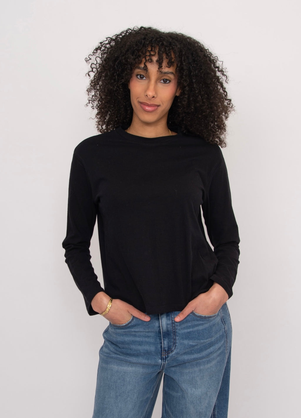 rd style matt t shirt knit dress Teah Dress - Navy Ribbed Knit