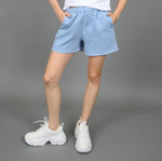 Load image into Gallery viewer, RD Style Josa Fleece Shorts - Blue
