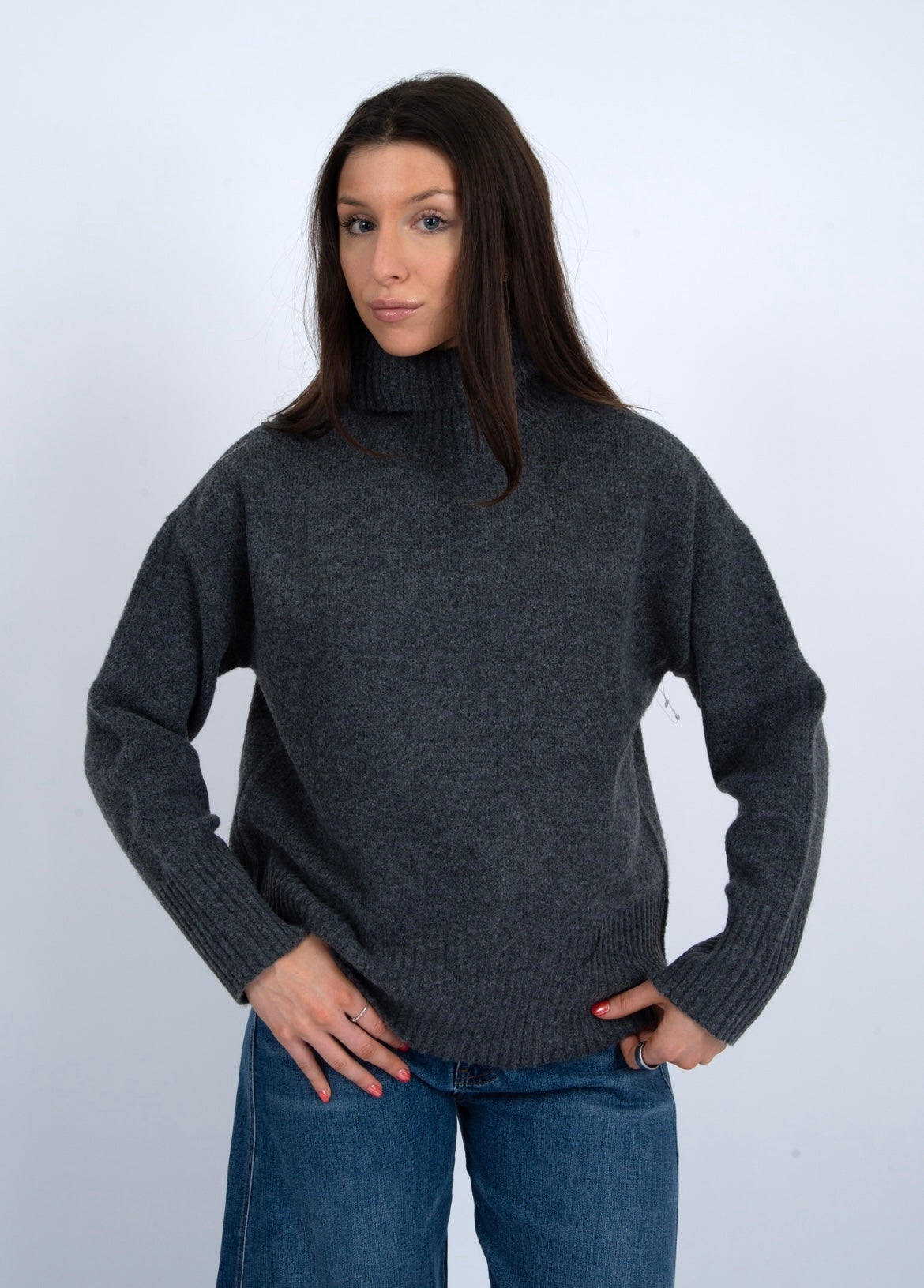 RD Style Lucelita Turtleneck - Coal