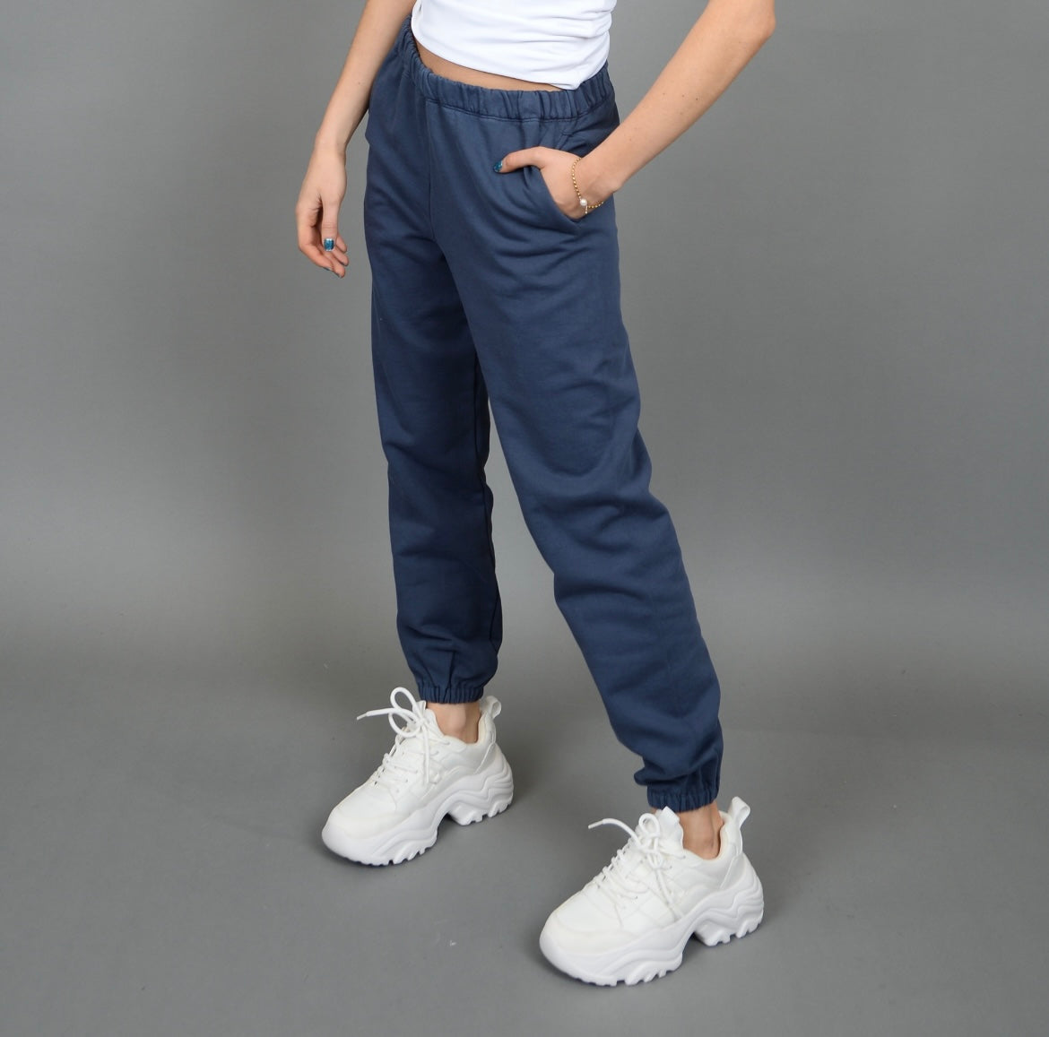 RD Style Josie Fleece Jogger - Ink