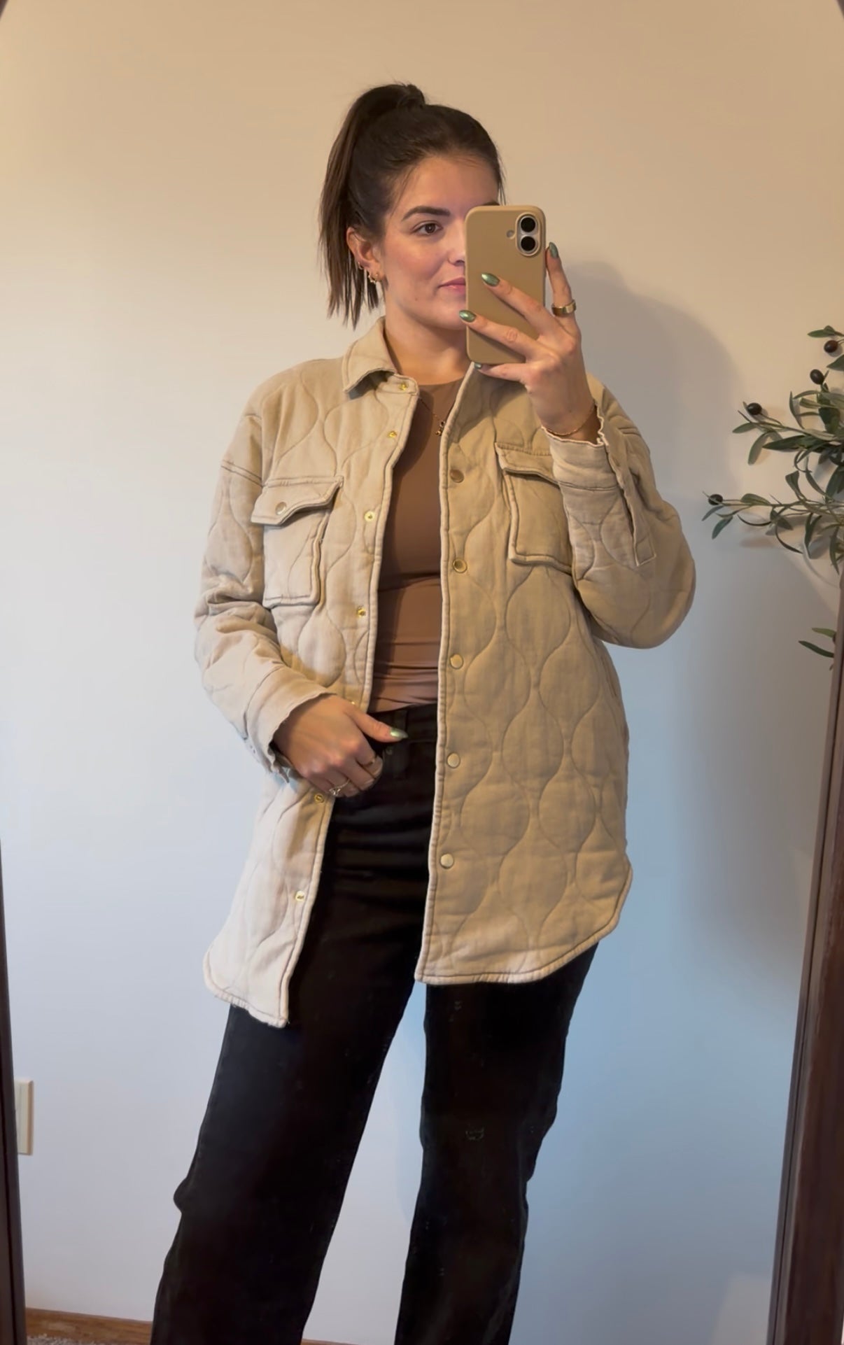 Priv Leni Quilted Cotton Jacket