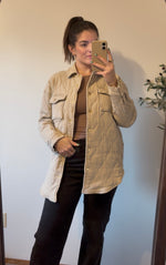 Load image into Gallery viewer, Priv Leni Quilted Cotton Jacket
