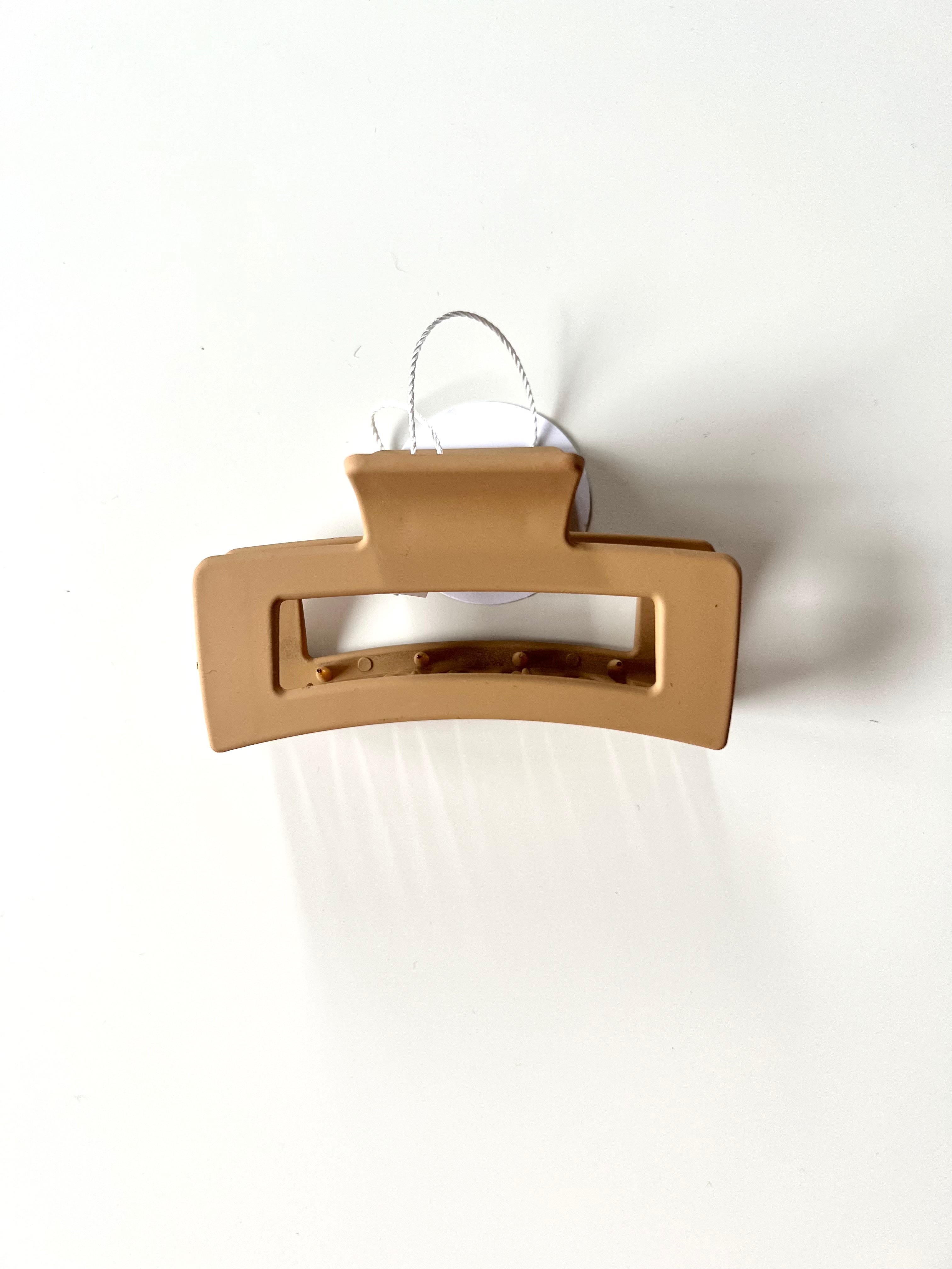 Small Rectangular Claw Hair Clip