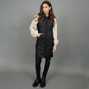 RD Style Koko Hooded Vest - Black