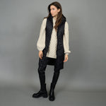 Load image into Gallery viewer, RD Style Koko Hooded Vest - Black
