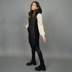 Load image into Gallery viewer, RD Style Koko Hooded Vest - Black
